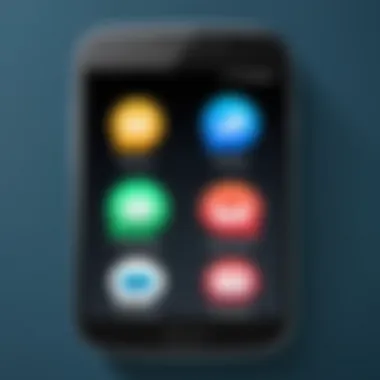 Comparison chart of different instant messaging apps