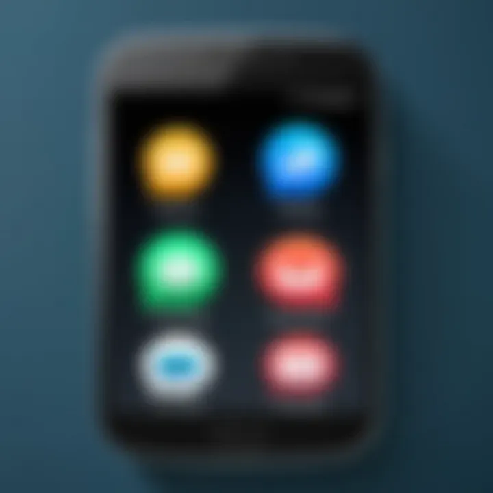Comparison chart of different instant messaging apps