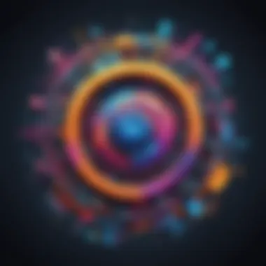 Vibrant Motion Design Abstract Colorful Motion Wallpaper