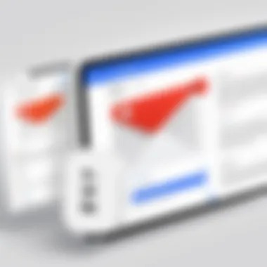 Illustration of Gmail's archive feature interface