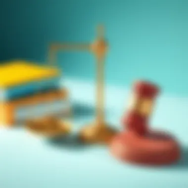 Legal scales representing call recording regulations