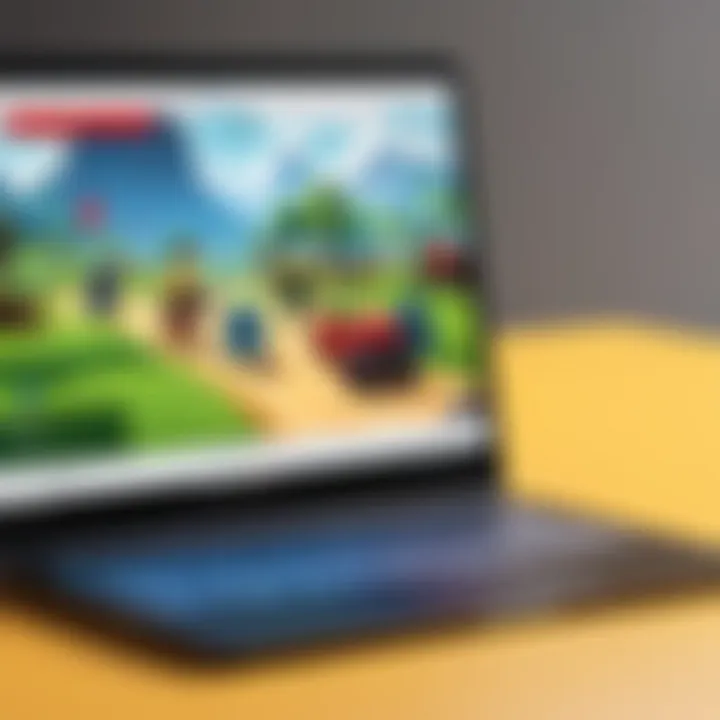 Engaging in Roblox gameplay