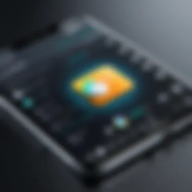 Visual guide to settings adjustments for screen recording on smartphones