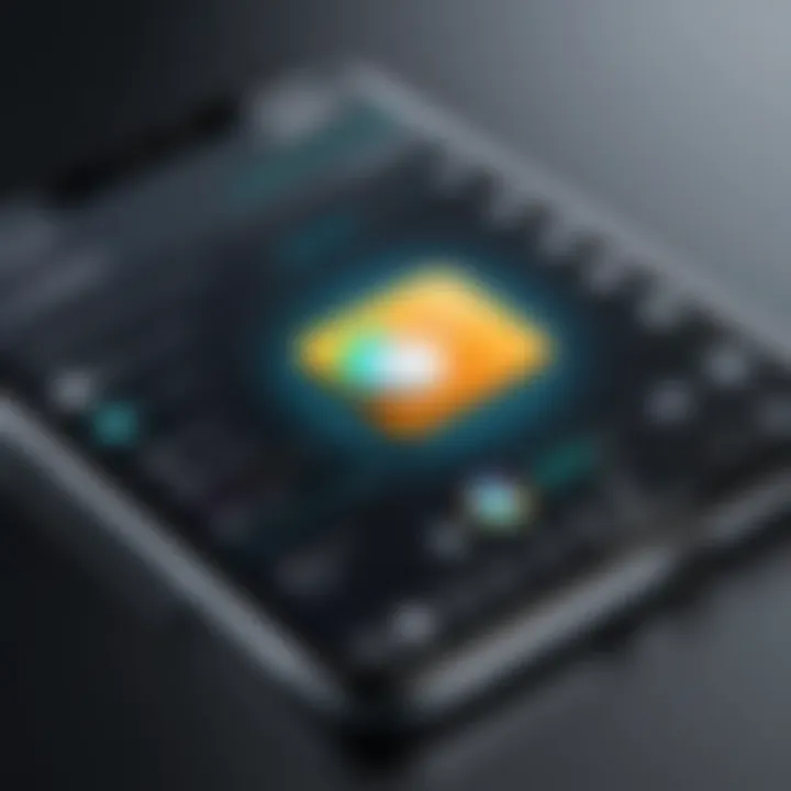 Visual guide to settings adjustments for screen recording on smartphones