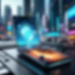 A vibrant screenshot showcasing gameplay from an action-packed Android game