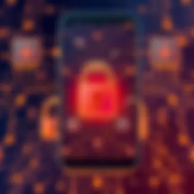 A secure file photo app showcasing encryption features.