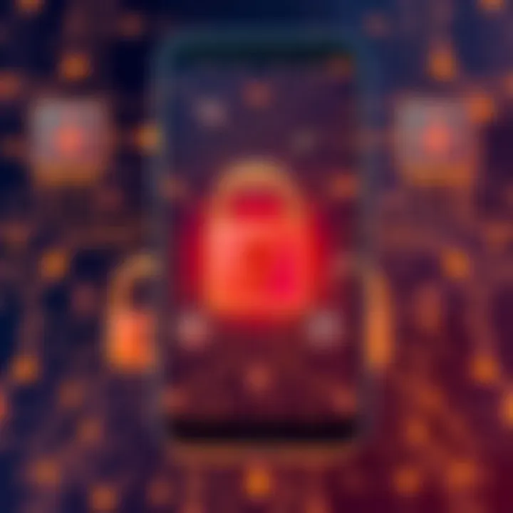 A secure file photo app showcasing encryption features.