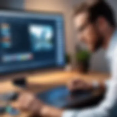 An expert demonstrating tips for effective slow-motion video editing.