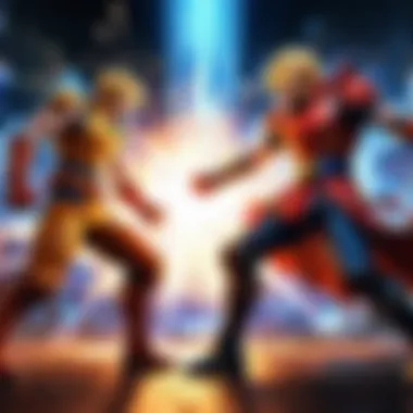 Spectacular Special Effects Epic anime fight scene with special effects