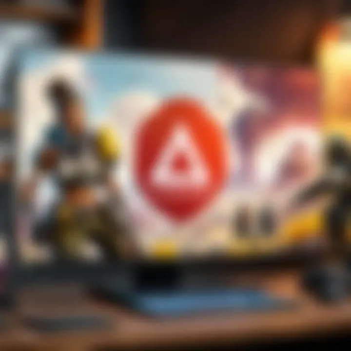 Installation screen of Apex Legends on PC