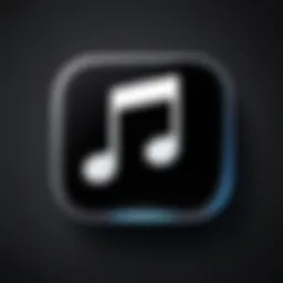 Music note symbolizing Apple Music
