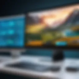 Overview of remote access applications on computer screen