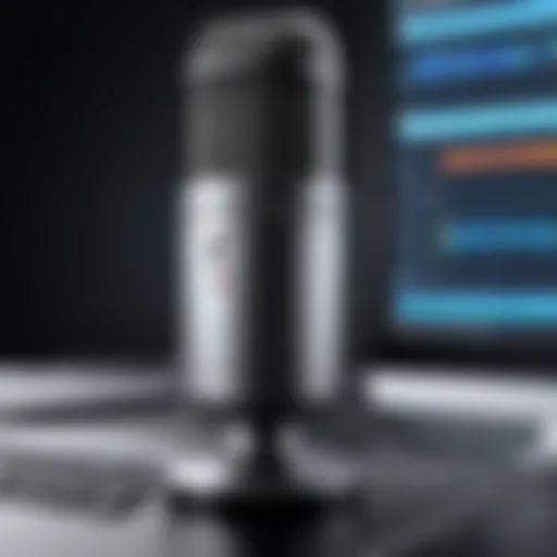 High-precision microphone for audio recording