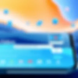 User interface of a video downloading app