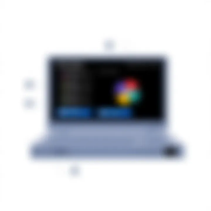 User interface of a popular DVD player software