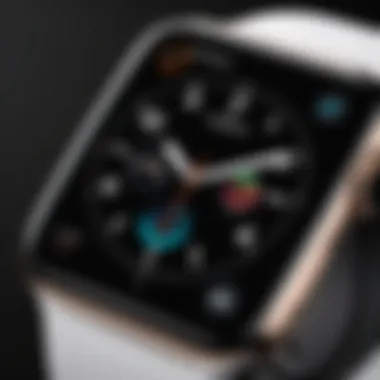 Stylish and Functional iWatch Face An elegant watch face that combines functionality and style