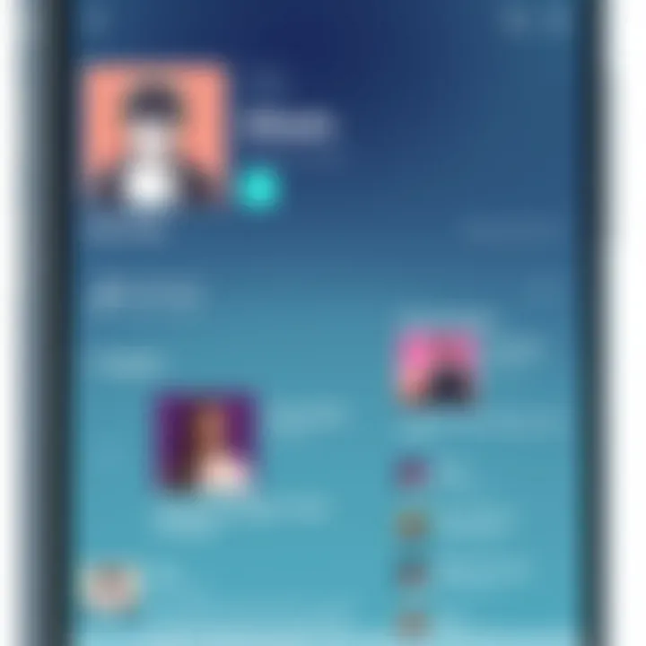 An artist's profile with detailed information, charts, and related playlists in a music app.