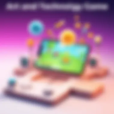 An innovative mobile game that combines art and technology.