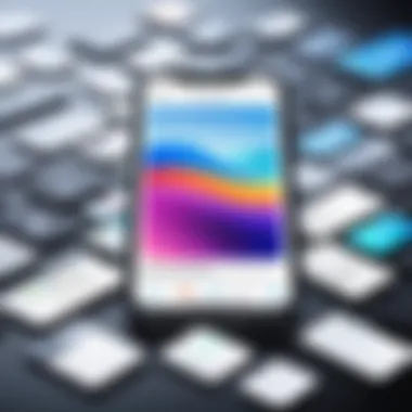 Identifying Unnecessary Files Visual representation of unnecessary files on iPhone