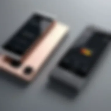 Comparison chart of features between budget flip phones and modern smartphones.