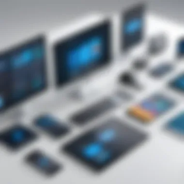 Diverse CAD Applications Across Devices A selection of CAD applications displayed on various devices.