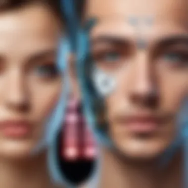Ethics in Face Changing Technology Illustration highlighting ethical considerations in face alteration.