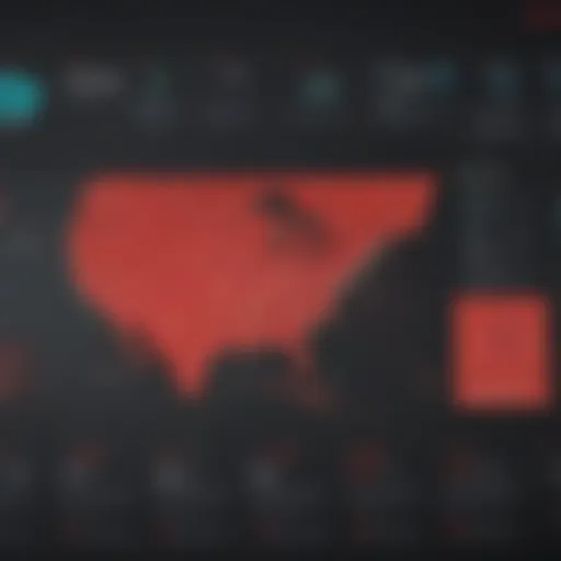 Netflix interface showcasing region selection