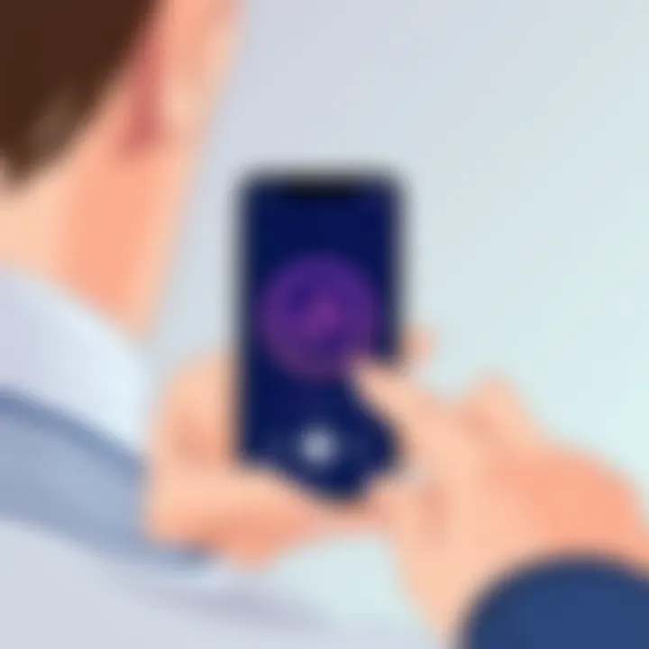 Personalizing Your iPhone Ringtone User personalizing their iPhone with a unique ringtone