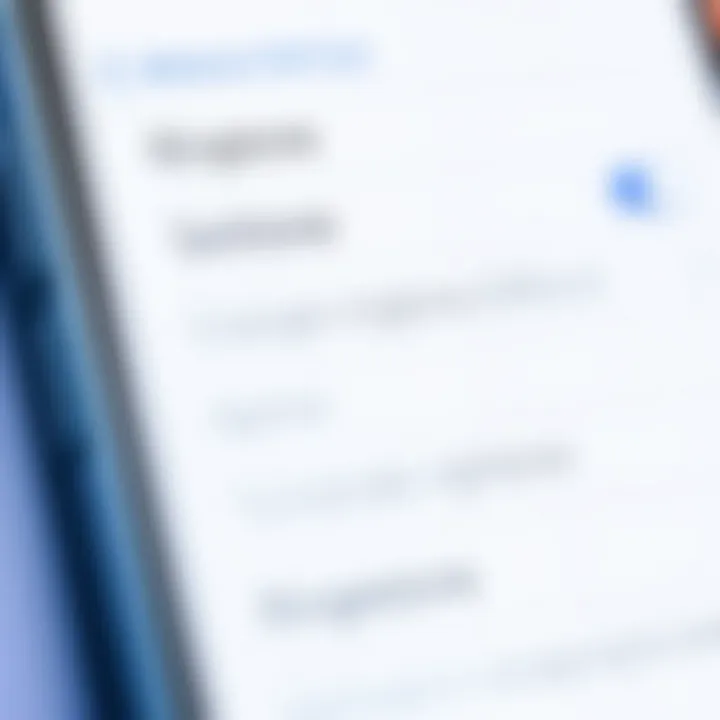 iPhone Ringtone Options in Settings iPhone settings menu showcasing ringtone options