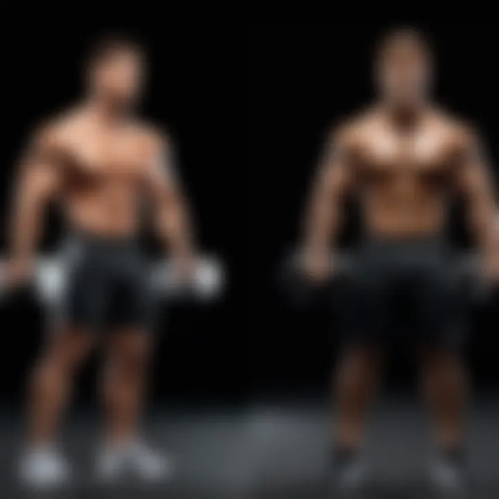 Visual comparison of leading gym applications on Android