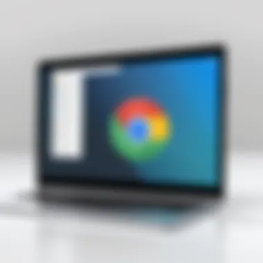 Enhanced User Experience with Chrome Illustration showcasing enhanced user experience through Chrome