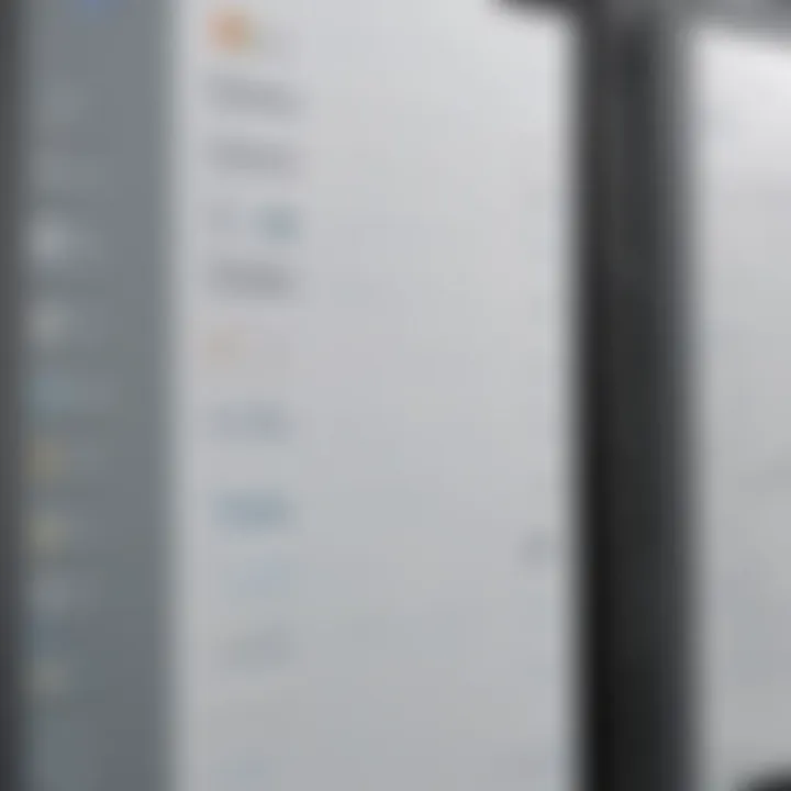 Organized file folders on a Chromebook screen