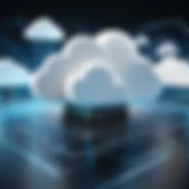 Visual analysis of industry trends in cloud storage