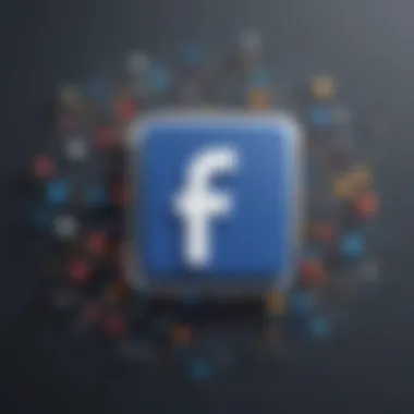 Innovative Blend: Facebook and Google Features Artistic interpretation of combined Facebook and Google features