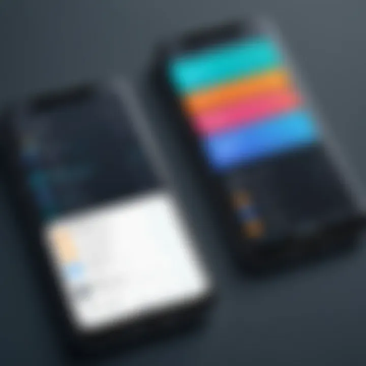 Comparative analysis of app features