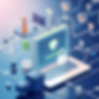 Visual representation of autofill technology in action