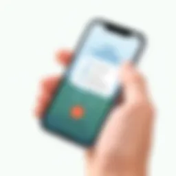 User interface of Call Confirm App on iPhone