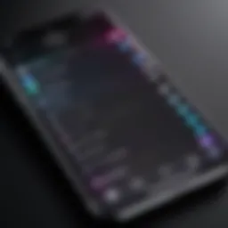 iPhone settings screen highlighting ringtone options