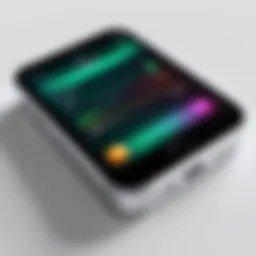 Elegant iPhone alarm interface showcasing various alarm options