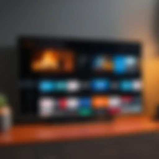 A smartphone displaying the Fire TV app interface.