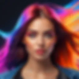 A vibrant GIF transitioning into a Live Photo format