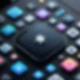 Elegant custom icon showcasing unique design elements