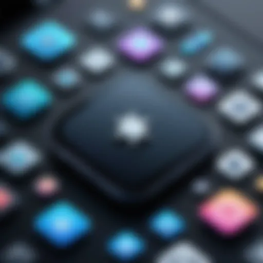 Elegant custom icon showcasing unique design elements