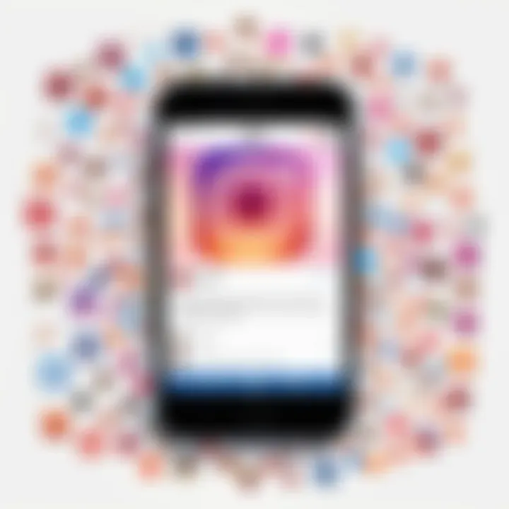 Illustration depicting lost interactions on social media