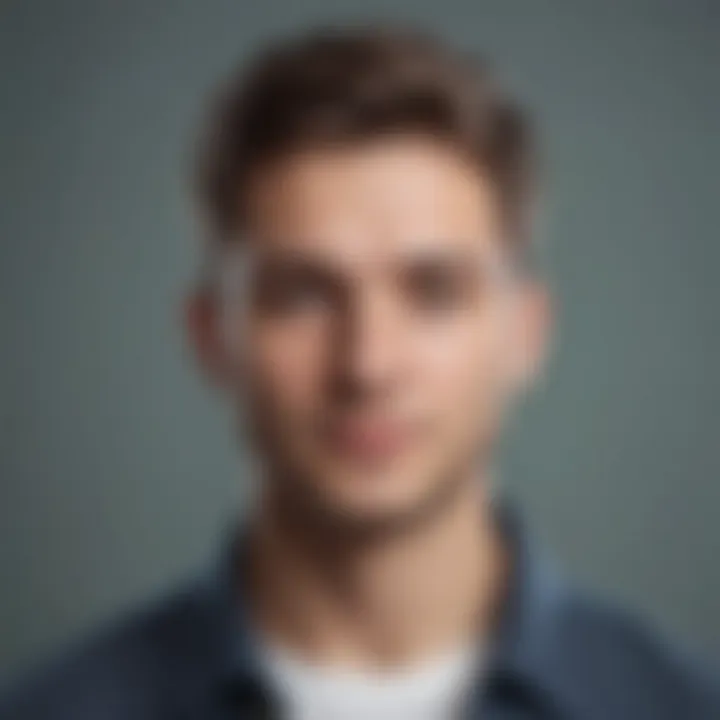 Blocked contact profile picture greyed out