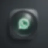 WhatsApp chat notification icon