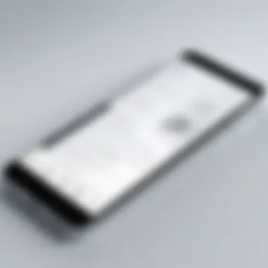 Manga Application User Interface User interface of a top manga application on a smartphone