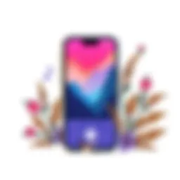 An example of an Instagram story featuring vibrant visuals and background music