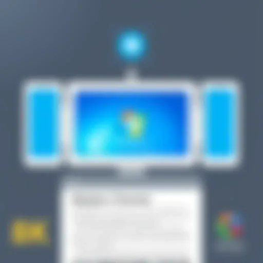 Windows 7 User Interface Overview Visual representation of Windows 7 interface
