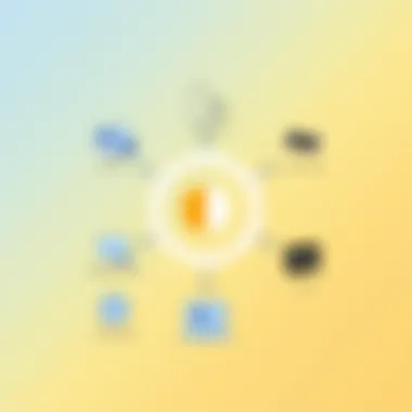 Diagram illustrating the update process